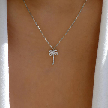 Palm Necklace - Island Theme Pendant
