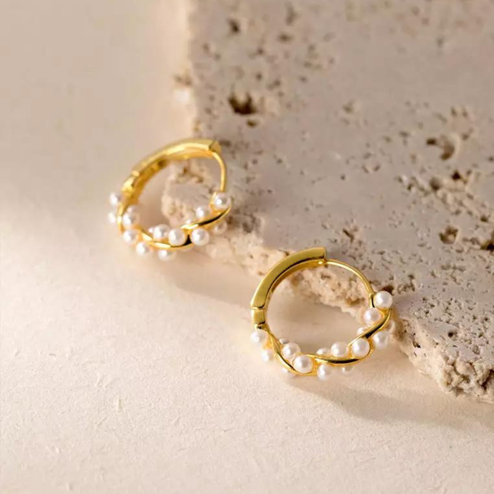 Imitation Pearl Earrings - Elegant Pearl Earrings