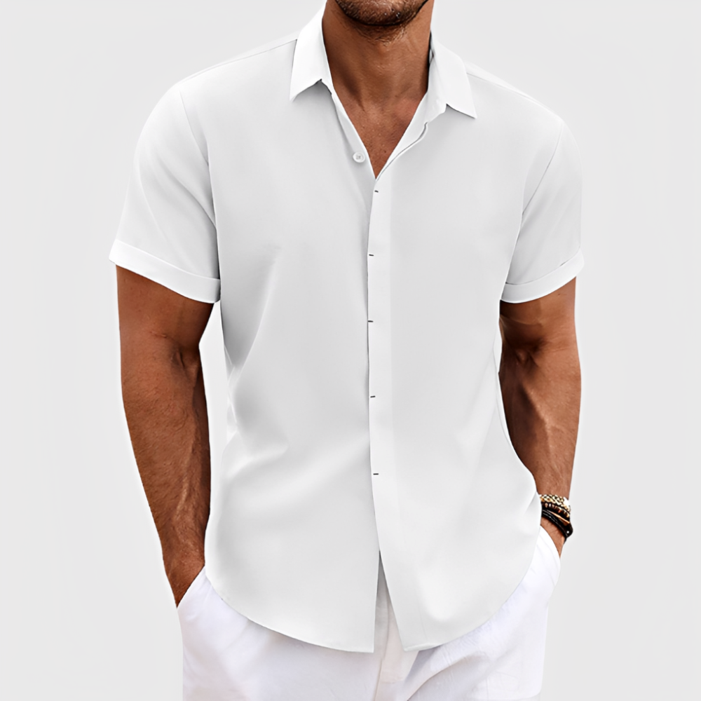 Oberon - Light Short Sleeve Shirt for Men