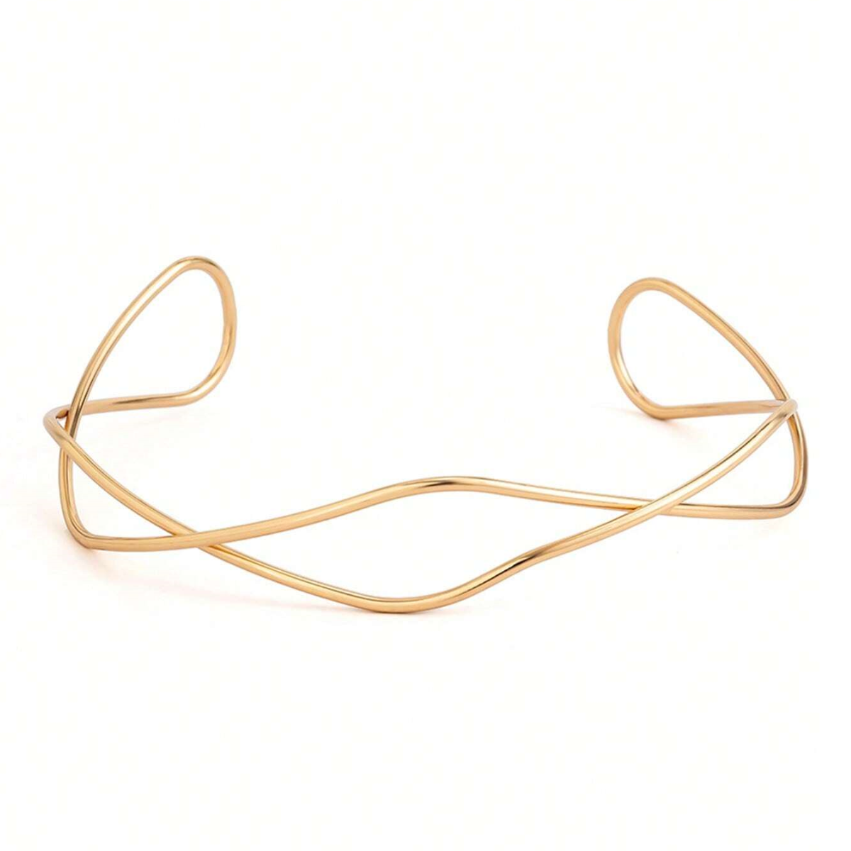 Twisted Wire Necklace - Modern Choker