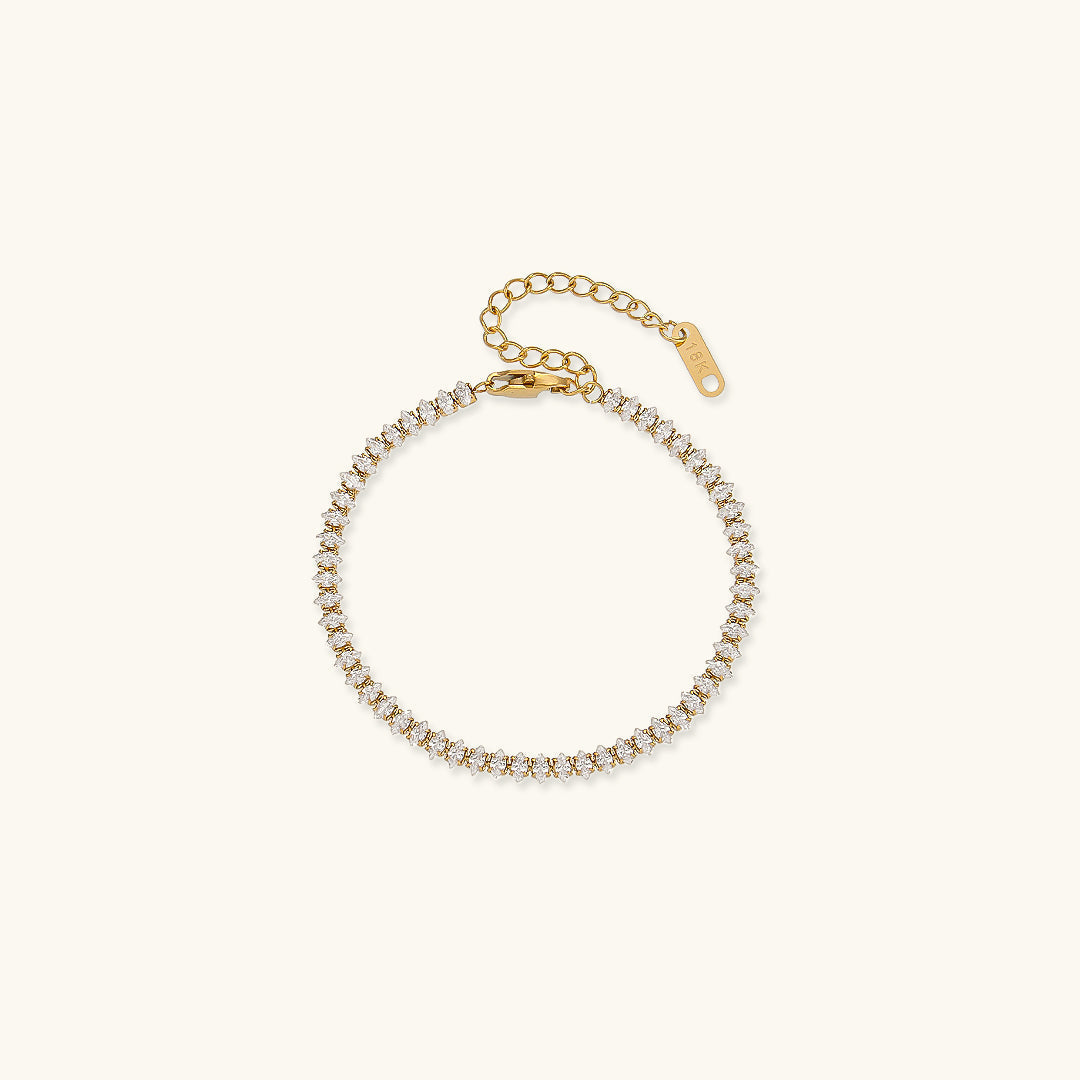 Georgina - Sparkling Tennis Bracelet