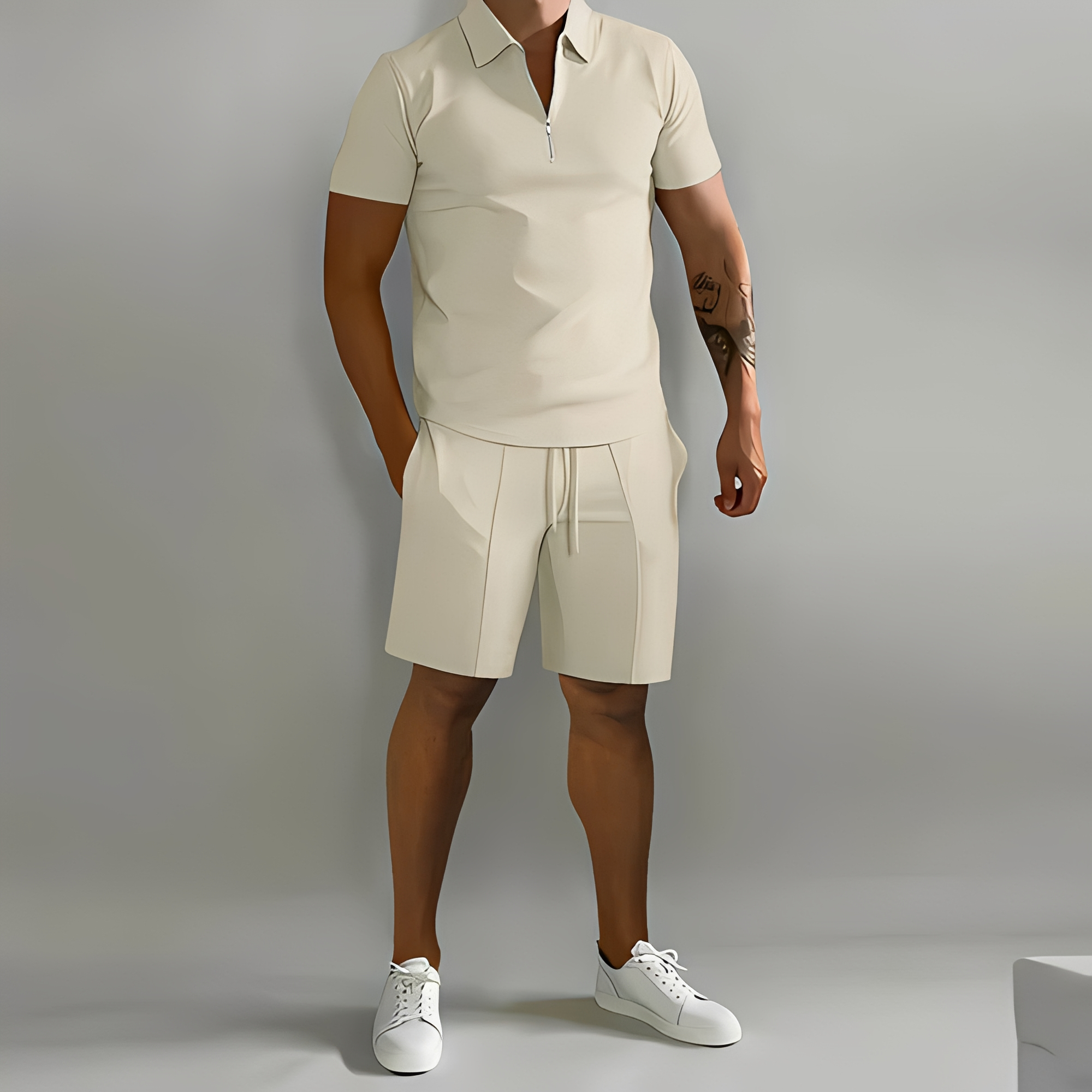 Claude - Men's Two-Piece Summer Set