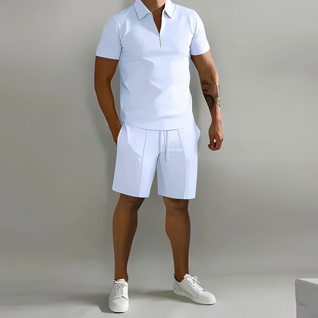 Claude - Men's Two-Piece Summer Set