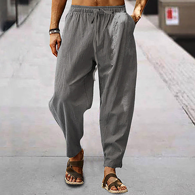 Titus - Comfortable Pants with Drawstring