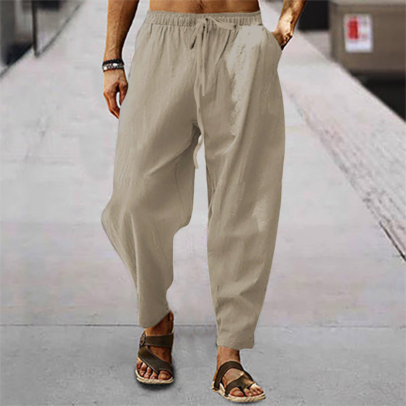 Titus - Comfortable Pants with Drawstring