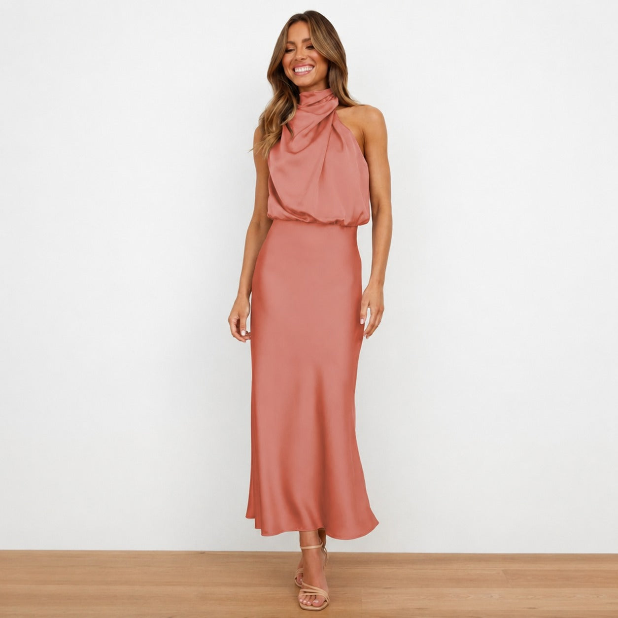 Hansel - Stylish cocktail midi dress