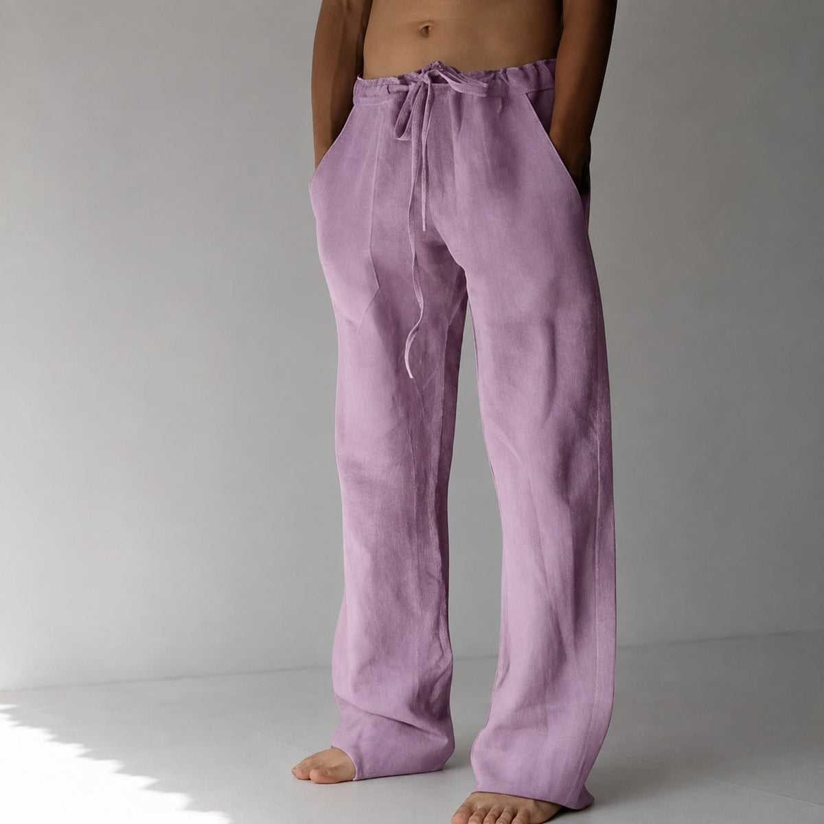 Bruce - Casual men's pants in relaxed style