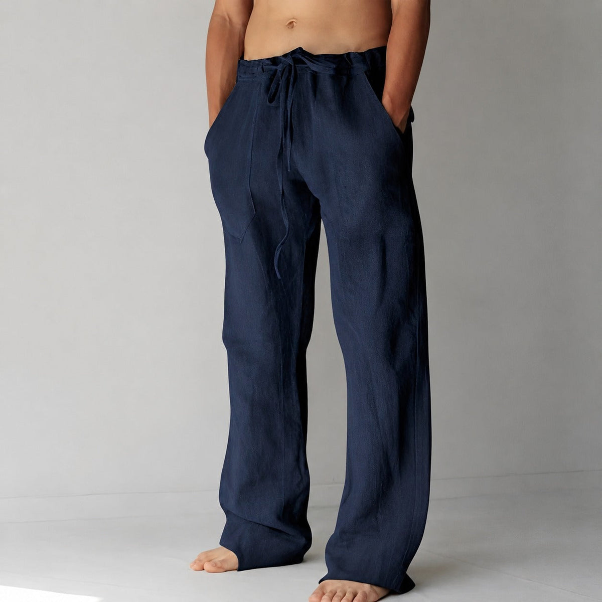 Bruce - Casual men's pants in relaxed style