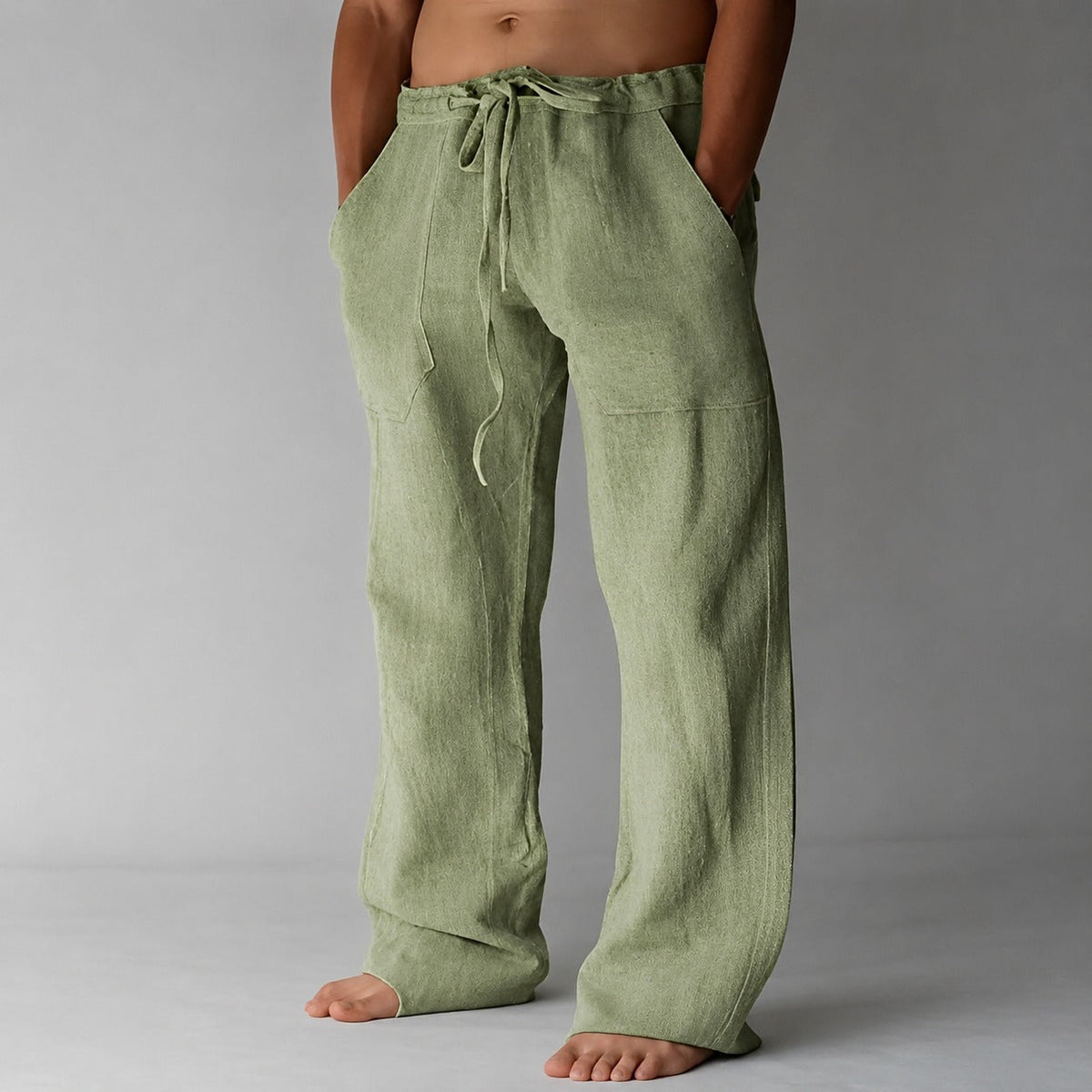 Bruce - Casual men's pants in relaxed style