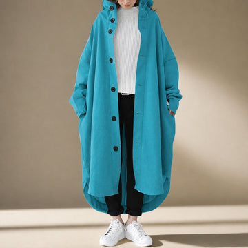 Jennica - Women's long, flowing trench coat