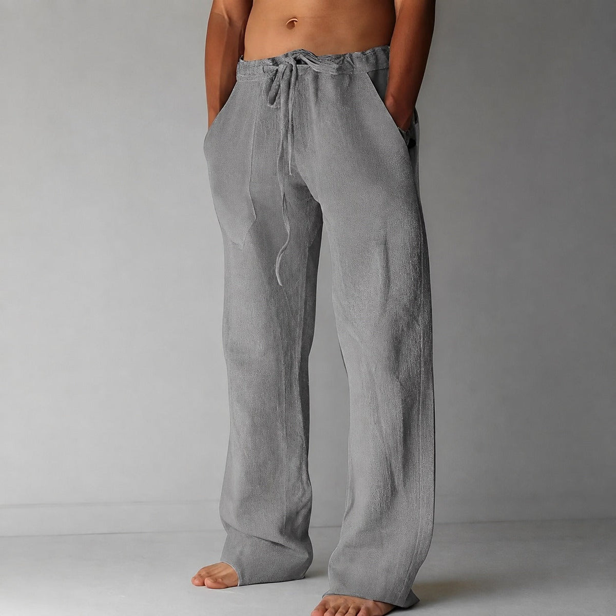 Bruce - Casual men's pants in relaxed style