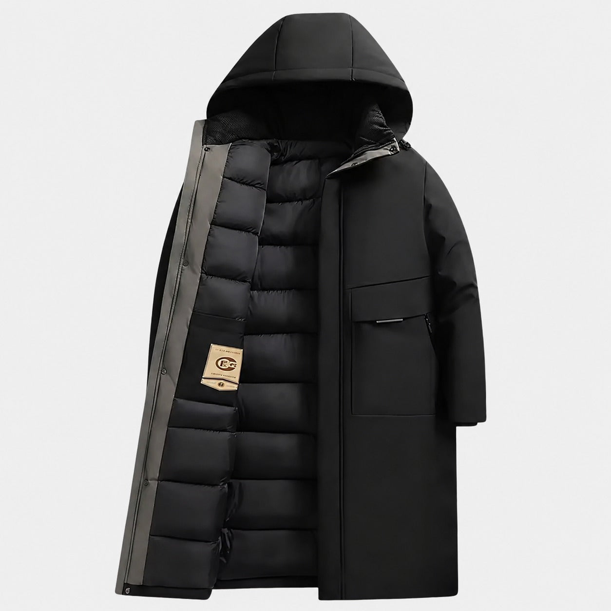 Viktor - Long, warm coat for winter