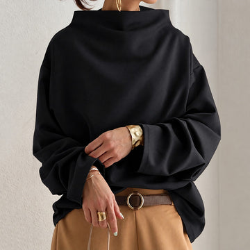 Eliana - Stylish Loose-Fit Turtleneck