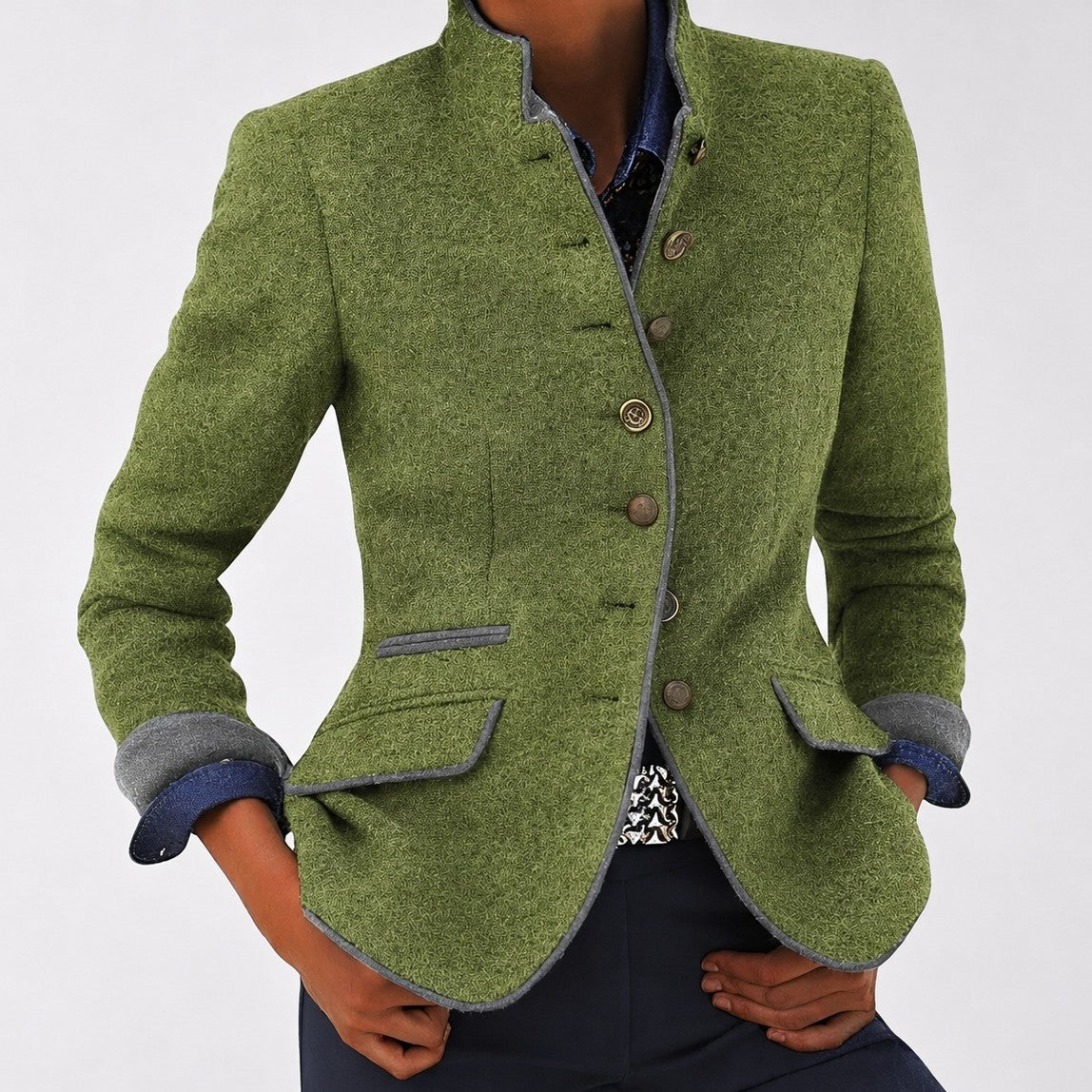 Kaelyn - Stylish Women's Jacket with Pockets