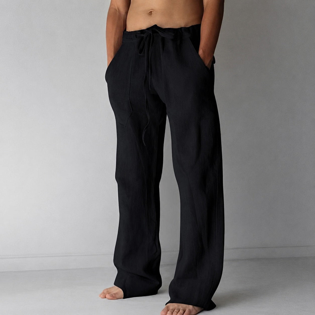 Bruce - Casual men's pants in relaxed style