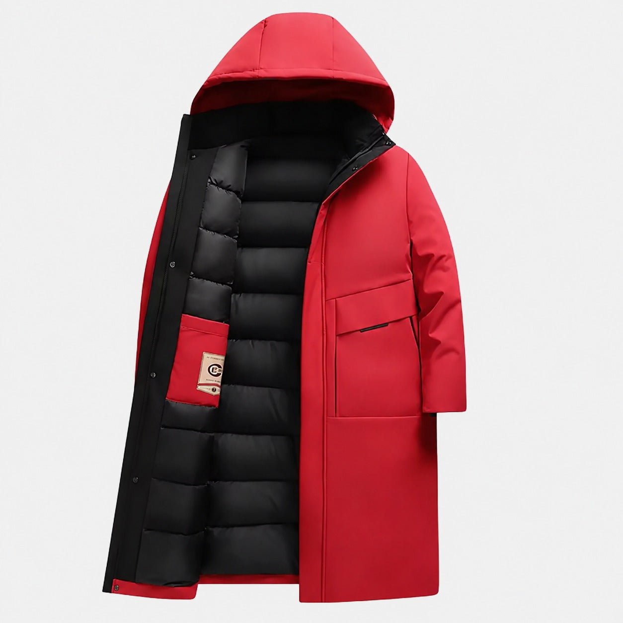 Viktor - Long, warm coat for winter