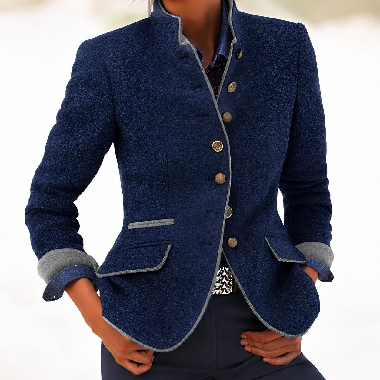 Kaelyn - Stylish Women's Jacket with Pockets