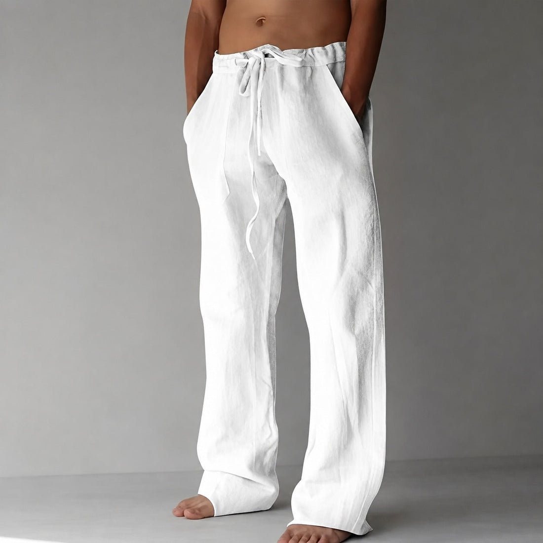 Bruce - Casual men's pants in relaxed style