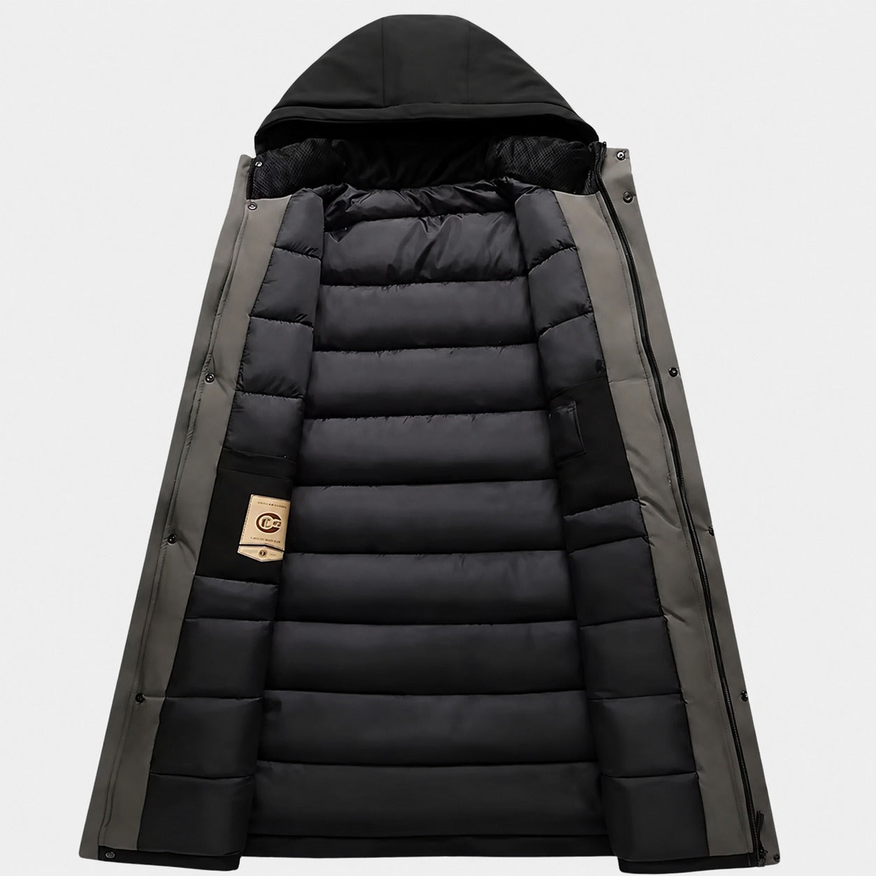Viktor - Long, warm coat for winter