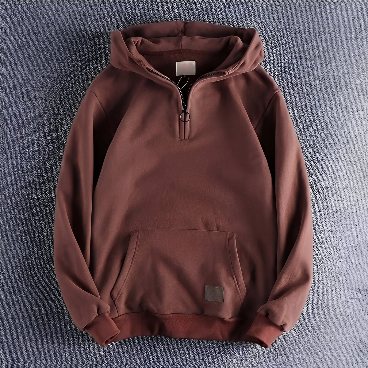 Tommy - Retro zip-up hoodie for men