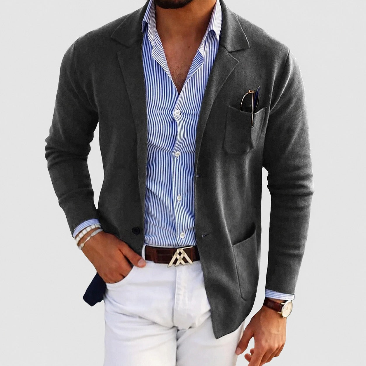 Olivier - Casual tailored jacket