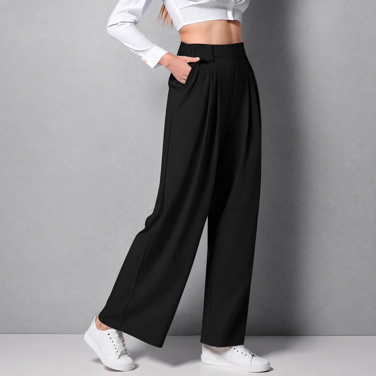 Montana - Stretchy Straight-Leg Pants for Women