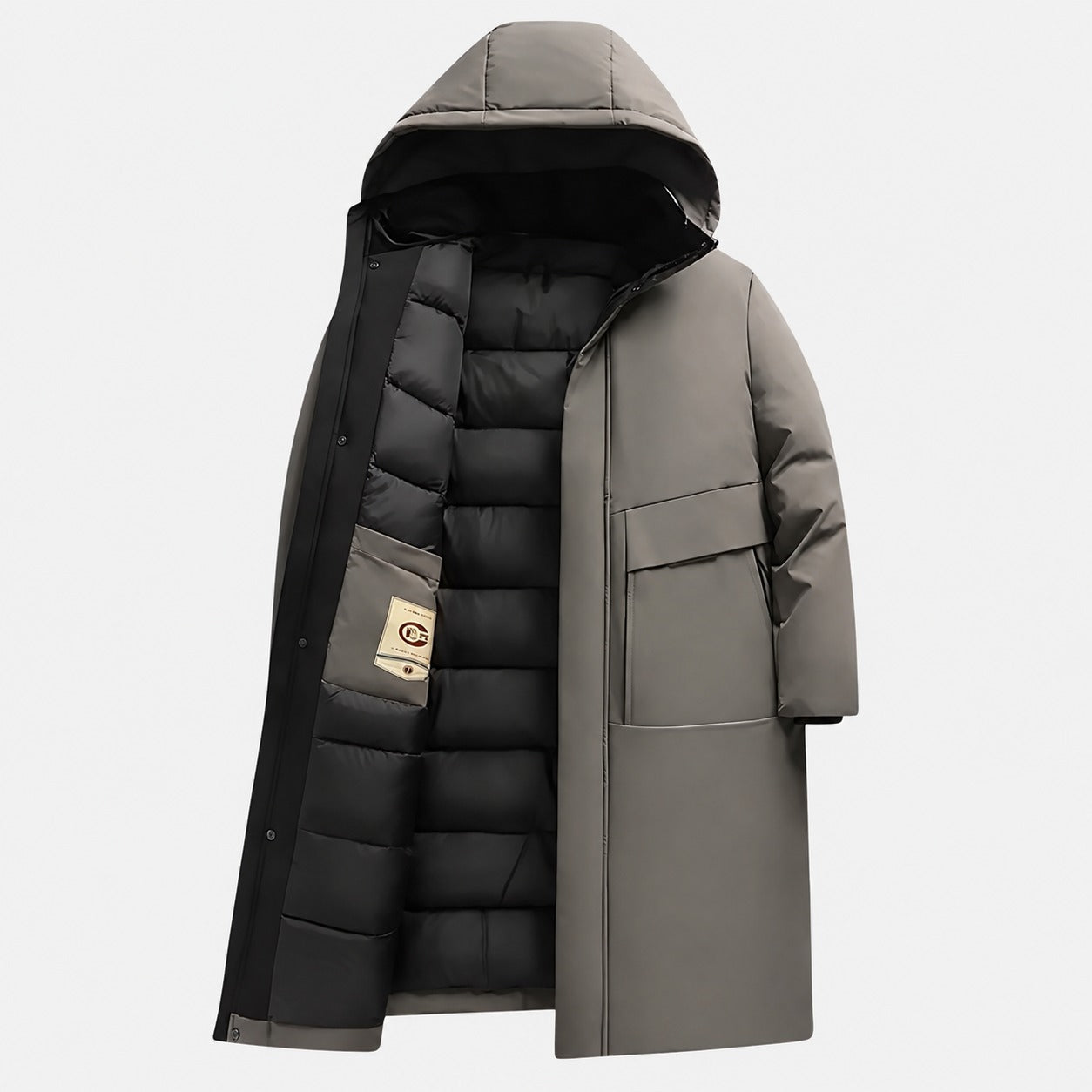 Viktor - Long, warm coat for winter