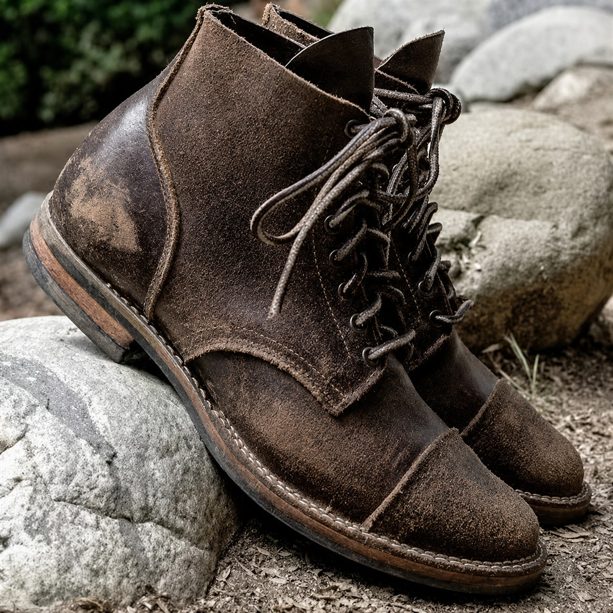 Aaron - Timeless and vintage men's boots
