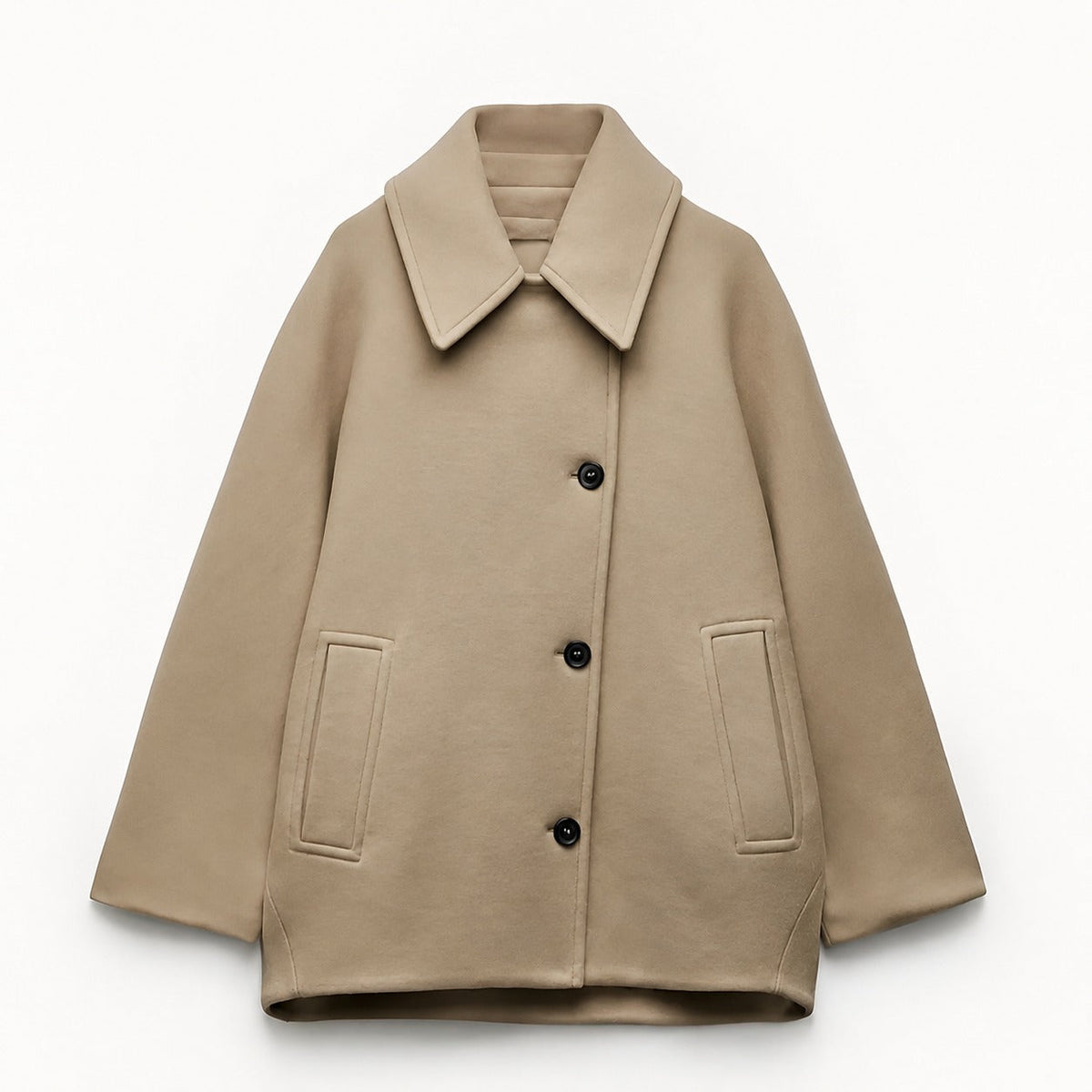 Elena - Oversized double-breasted coat