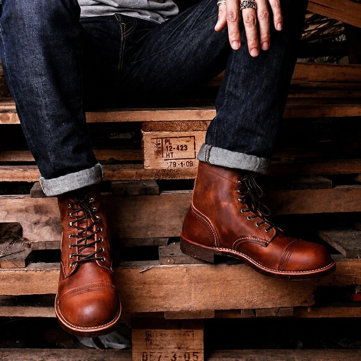 Aaron - Timeless and vintage men's boots