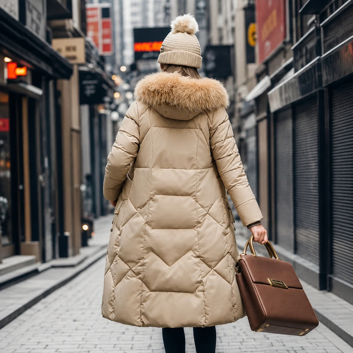 Fara - Women's coat in Italian style