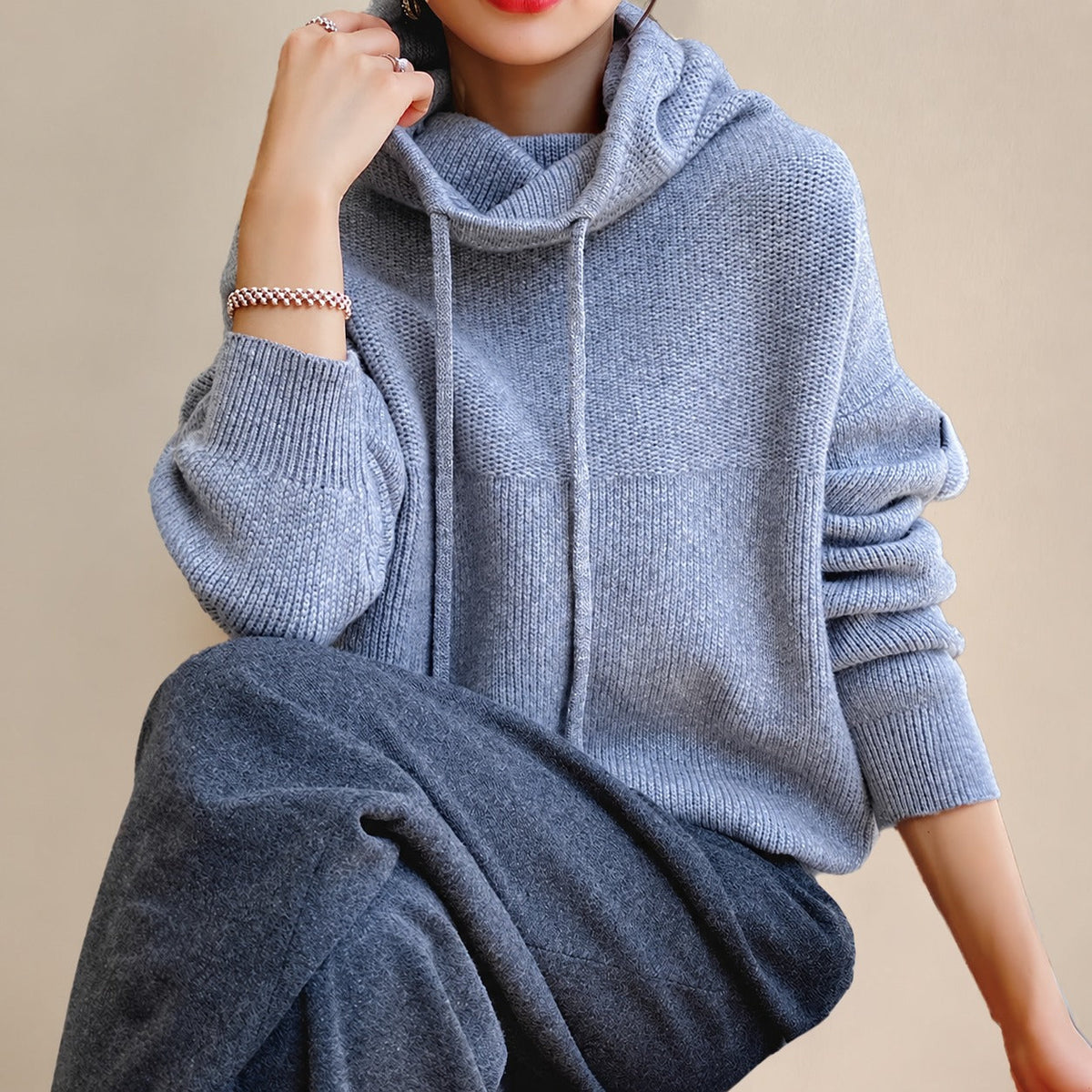 Eden - Stylish Loose Turtleneck