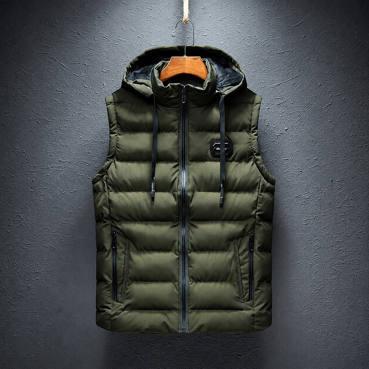 Branch - Trendy hooded vest for men