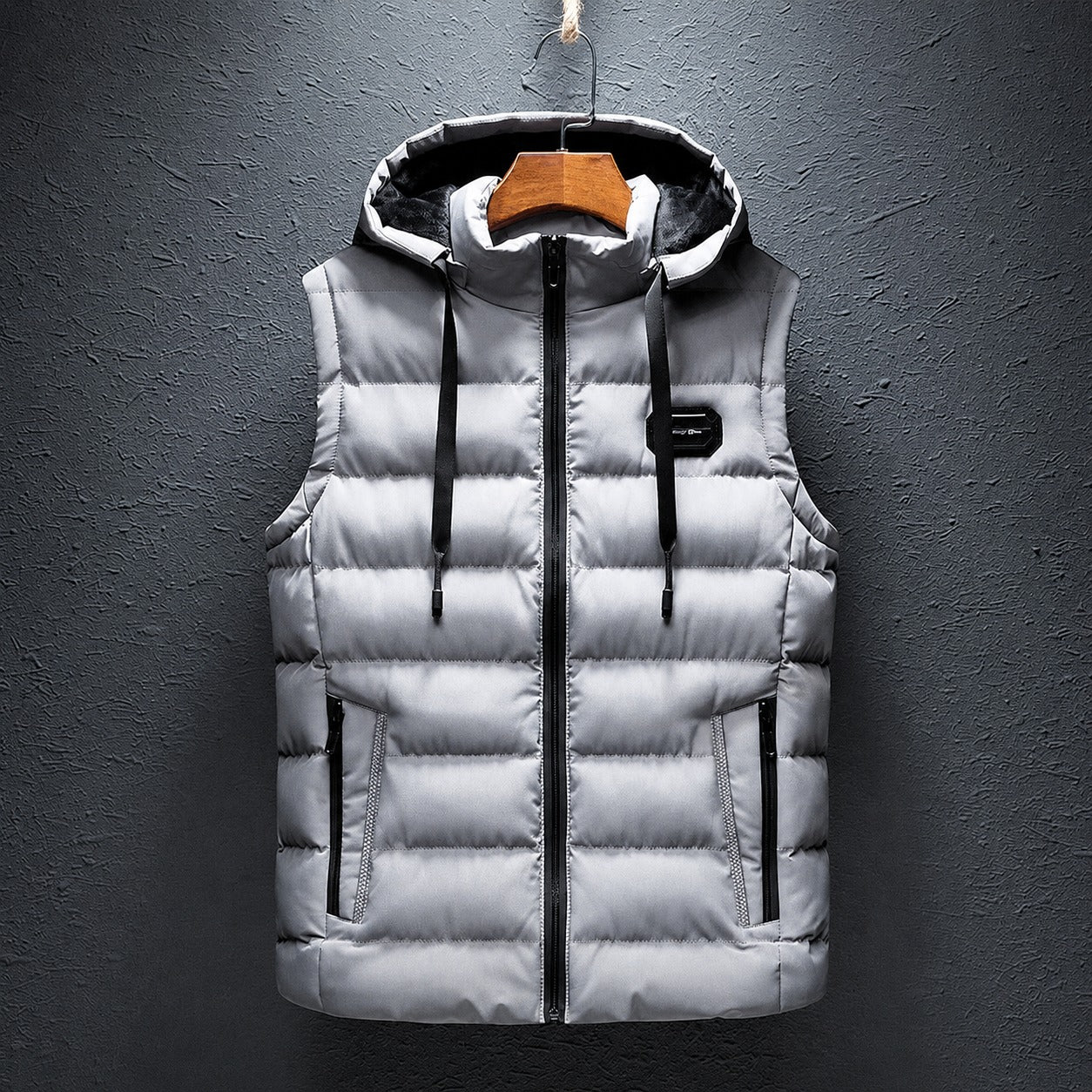 Branch - Trendy hooded vest for men