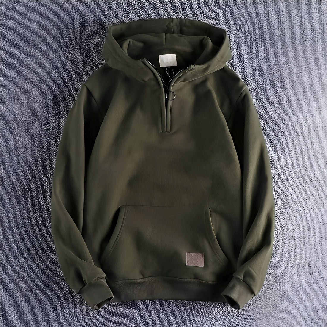 Tommy - Retro zip-up hoodie for men