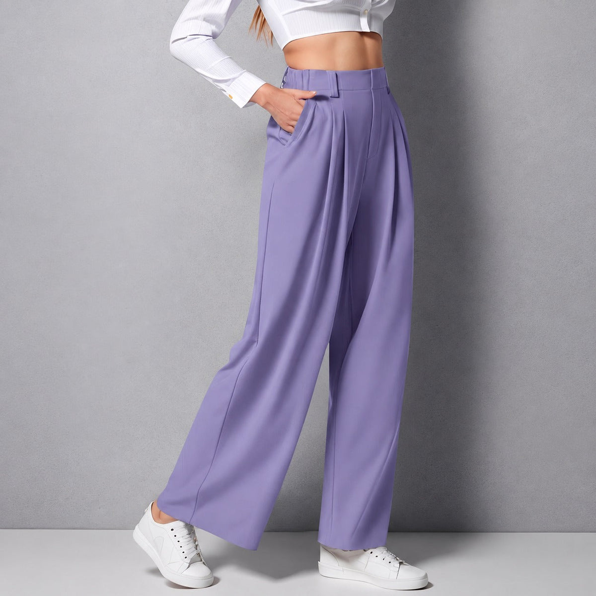 Montana - Stretchy Straight-Leg Pants for Women