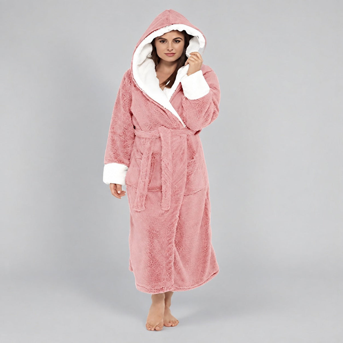 Aleta - Comfortable, long robe for women