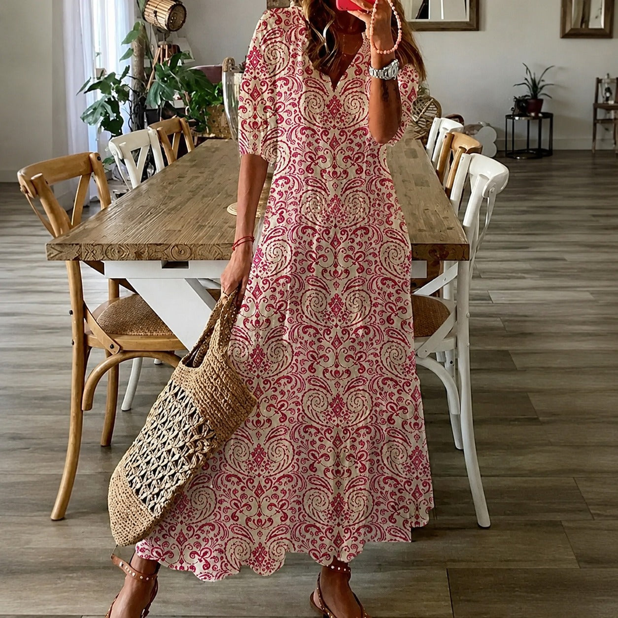 Claidel - Fascinating bohemian-style dress
