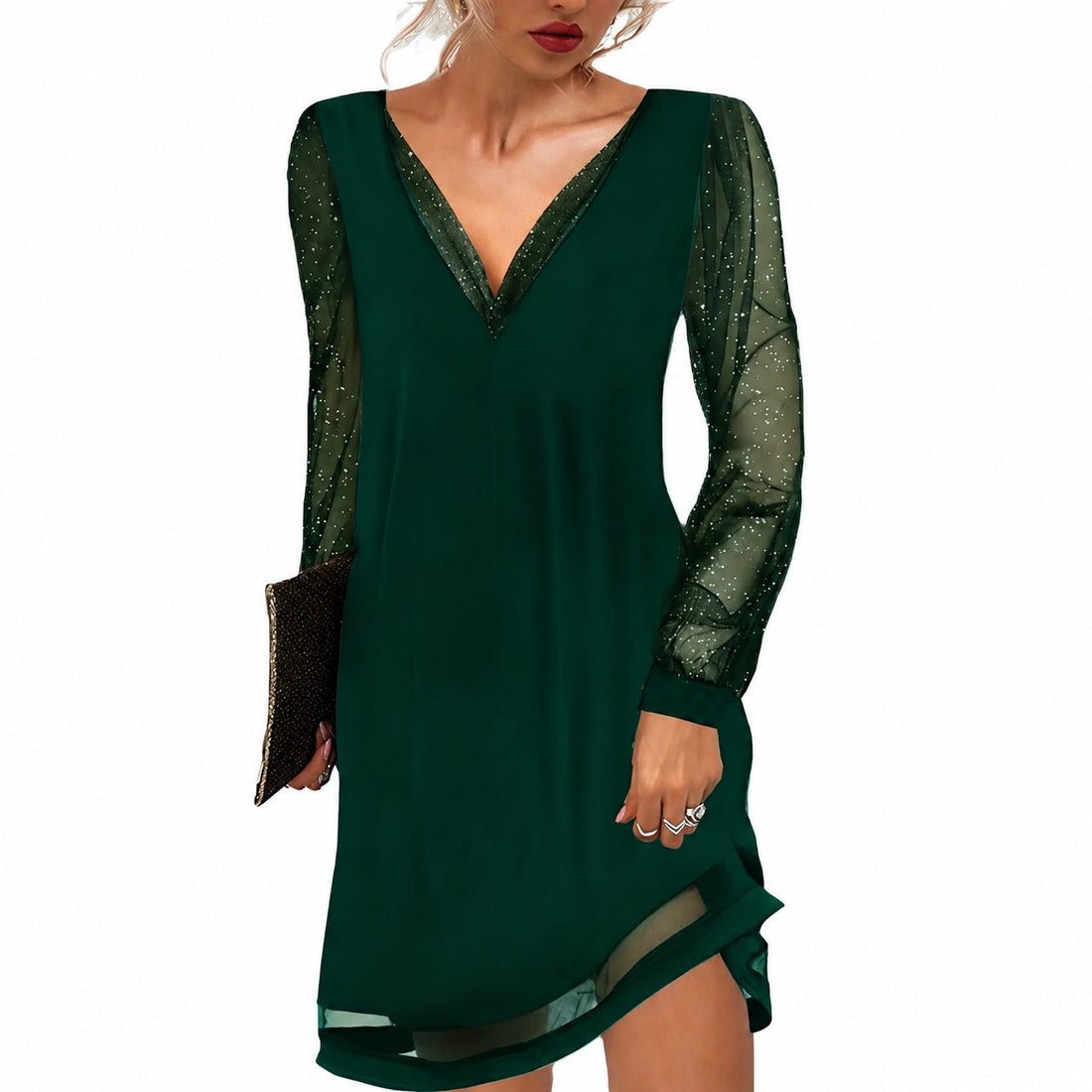 Annalee - Stylish women's dresses with transparent sleeves