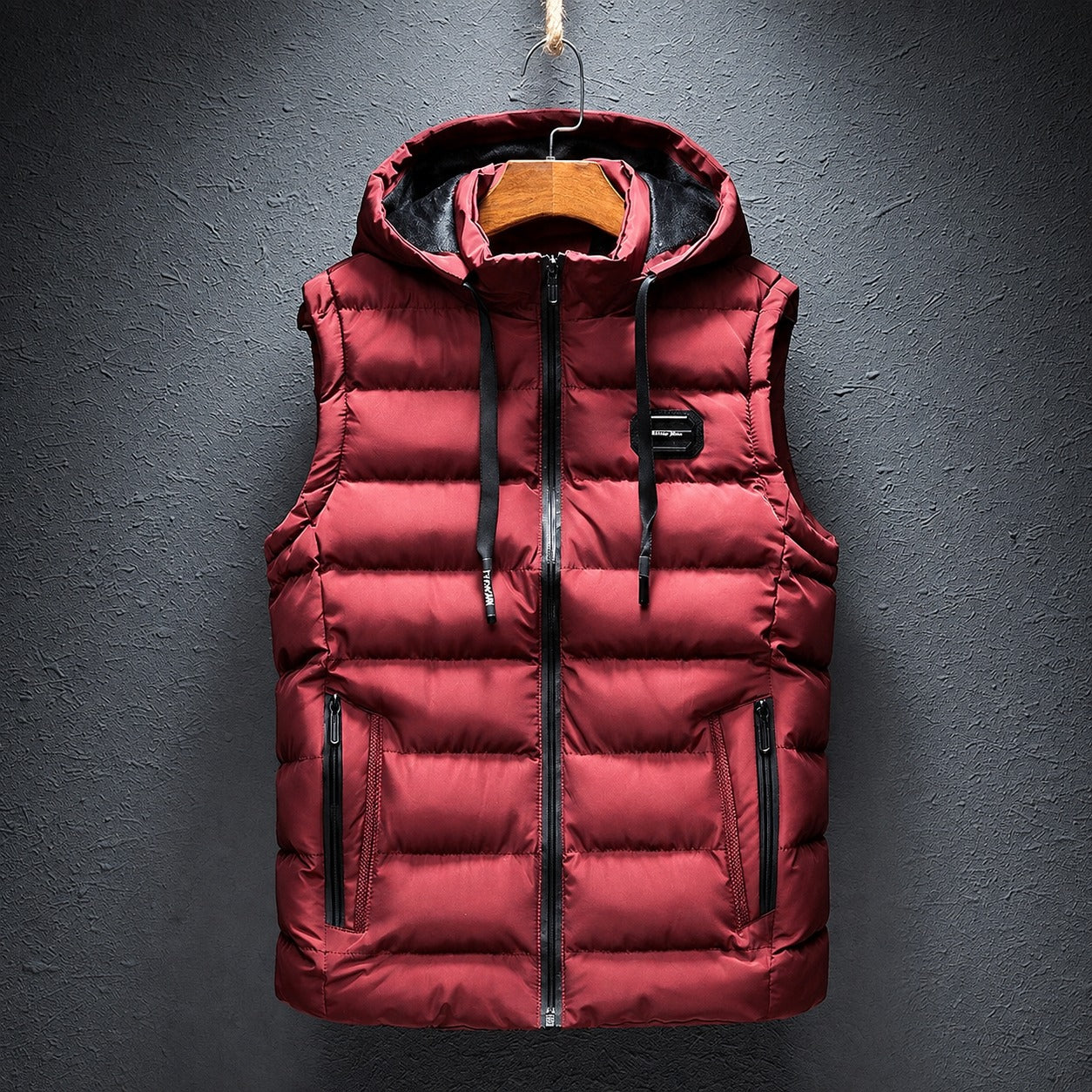 Branch - Trendy hooded vest for men