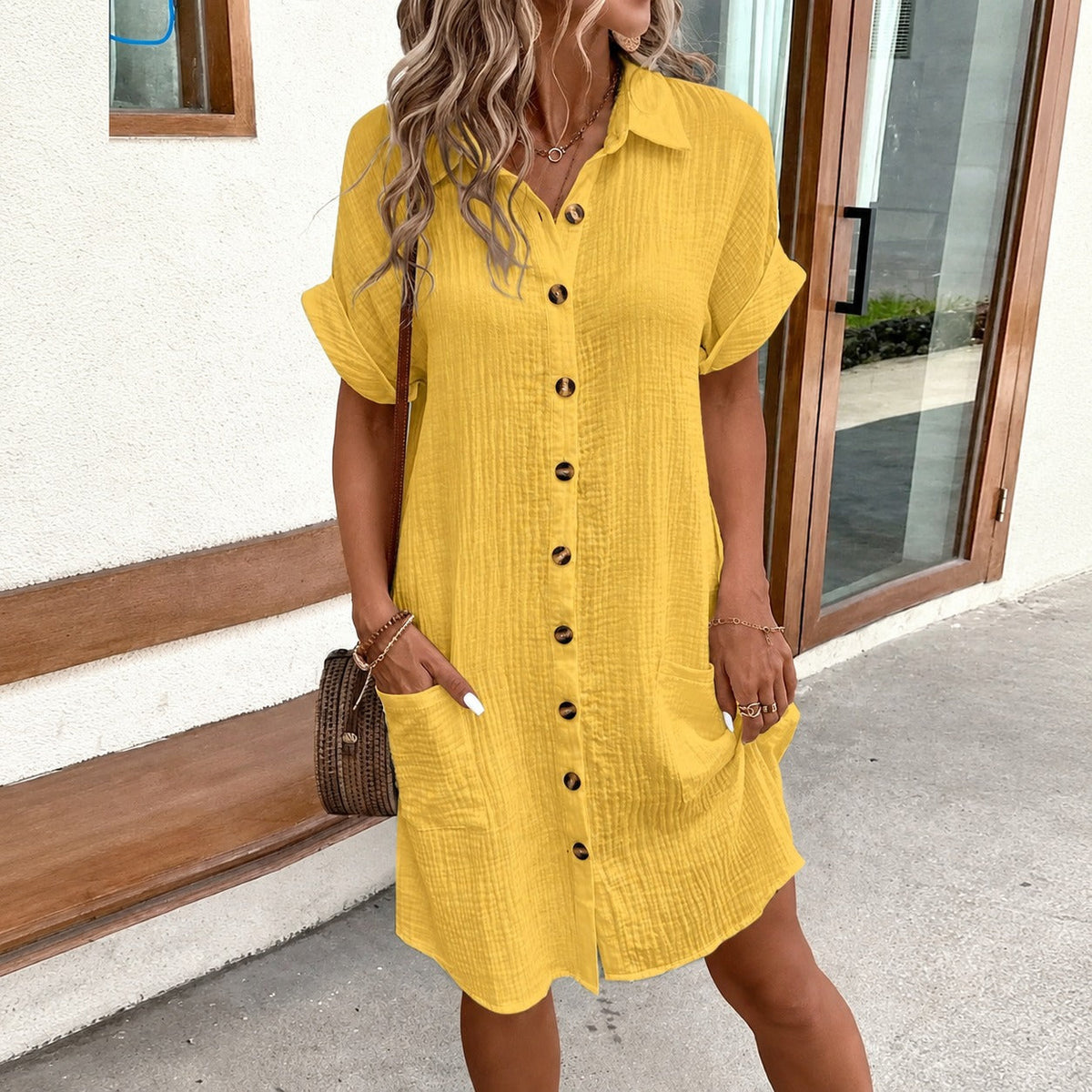 Clara - Women's Shirt Dress
