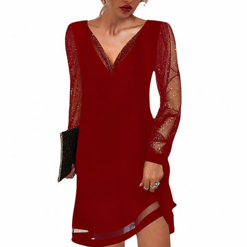 Annalee - Stylish women's dresses with transparent sleeves