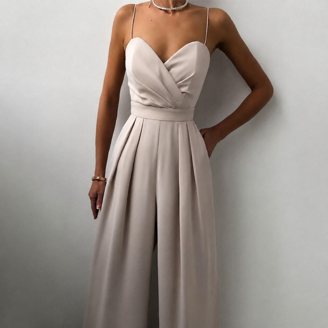 Becca - Stylish high-waisted jumpsuit