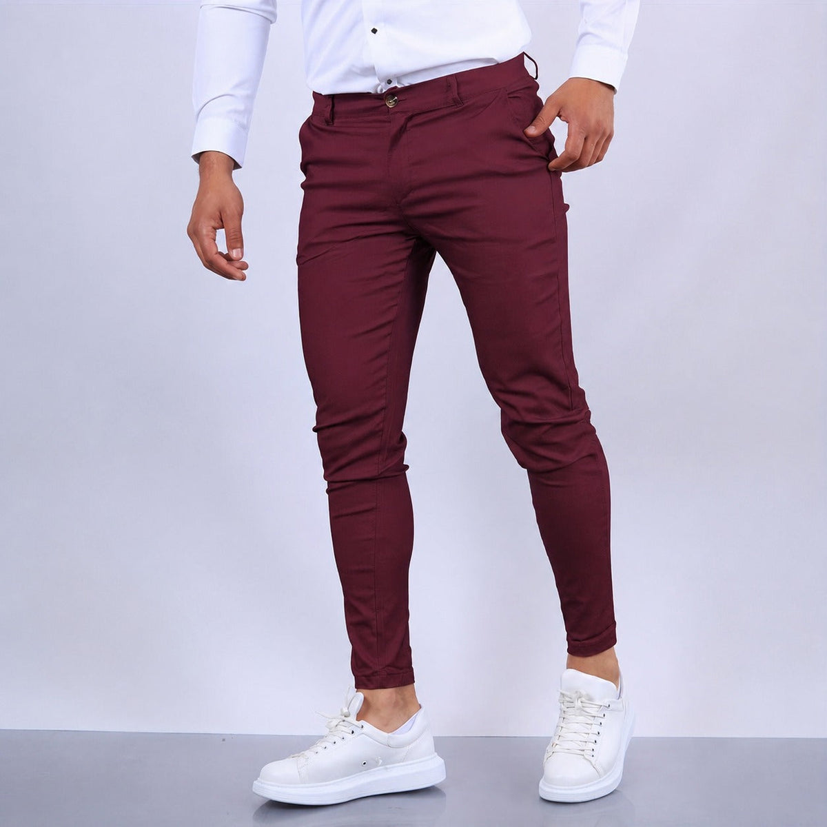 Arjun - Men's formal pants, stylish and slim fit