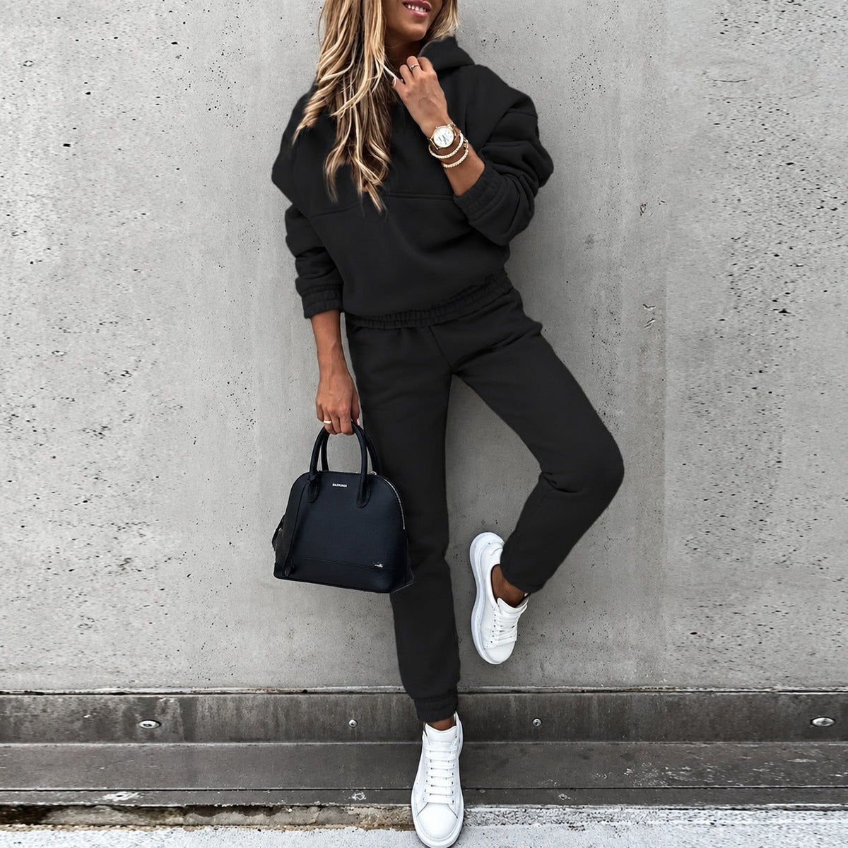 Alisha - Long-Sleeve Sweatshirt and Pants Set