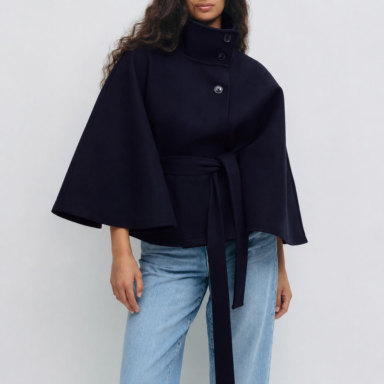 Loraine - Stylish women's jacket with belt