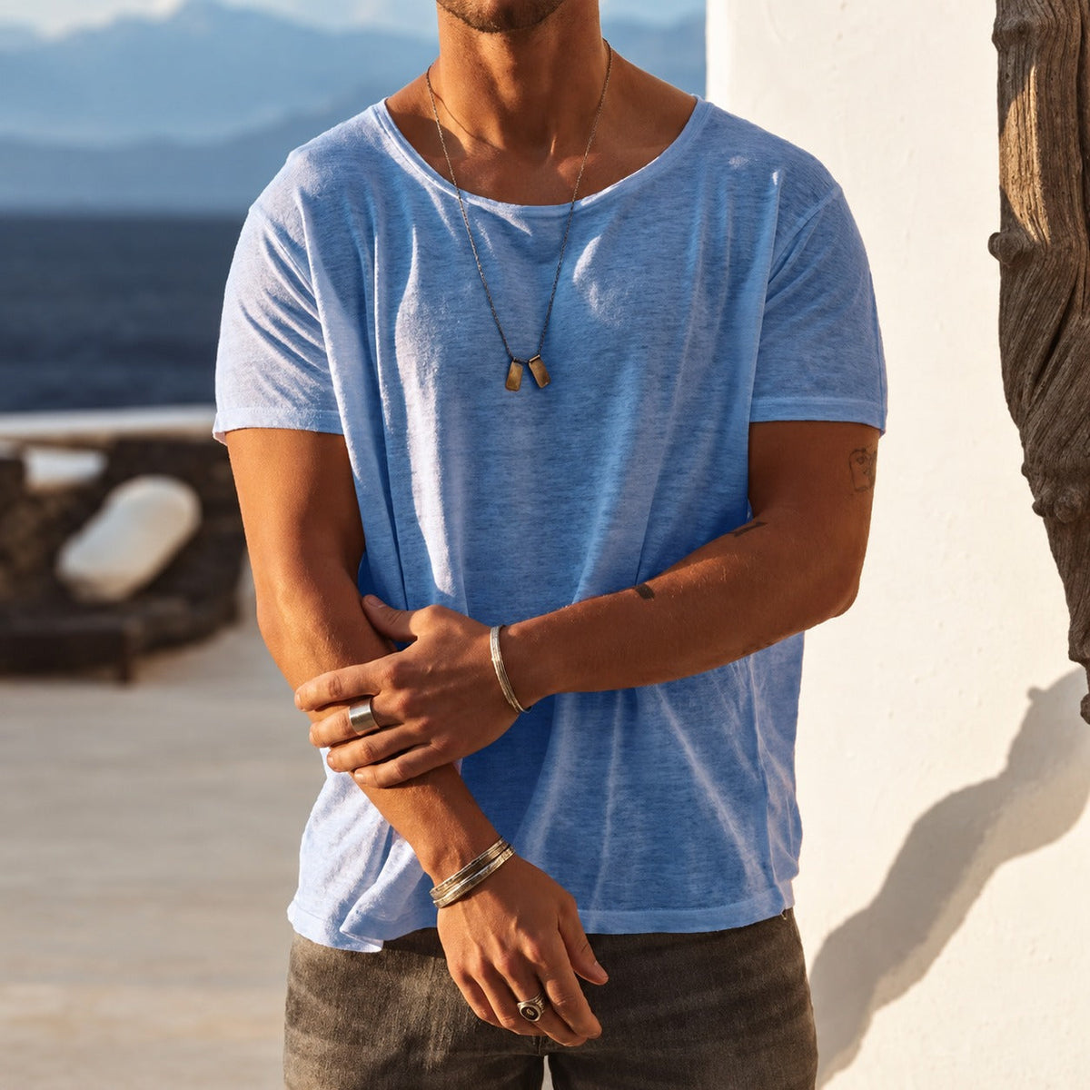 Lennon – Everyday Casual T-Shirt with Relaxed Fit