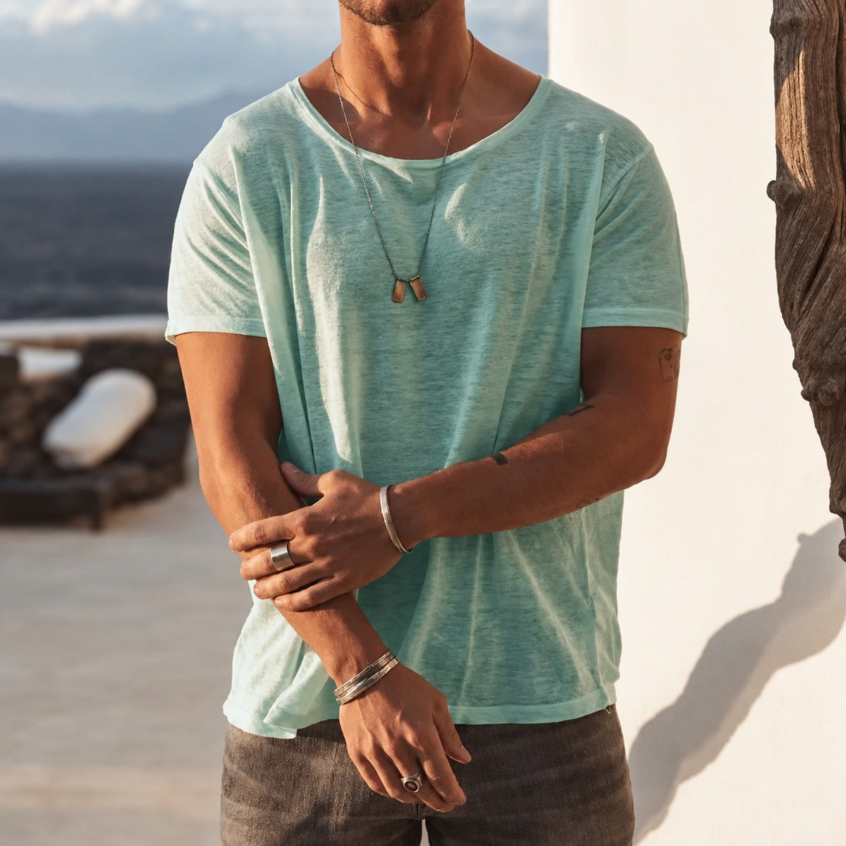 Lennon – Everyday Casual T-Shirt with Relaxed Fit