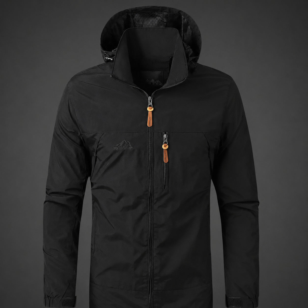 Estefan - Stylish men's jacket with hood