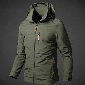 Estefan - Stylish men's jacket with hood